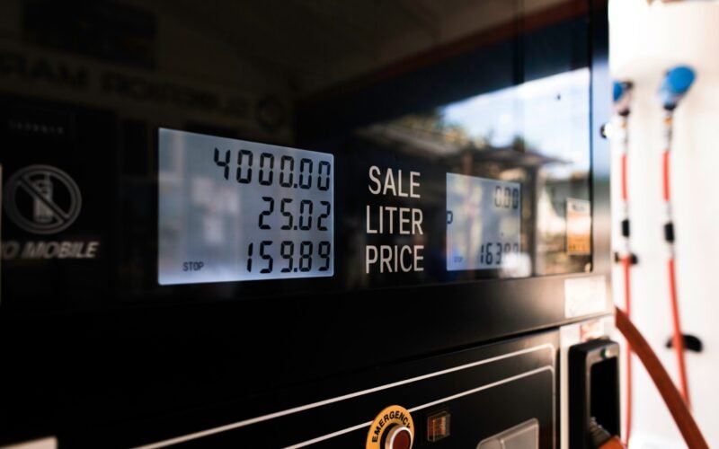 black digital device at 2 00